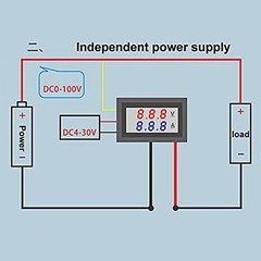 Compact Eiechip LED Voltmeter Ammeter 100V 10A – Accurate, Safe Monitoring Tool