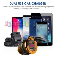 12V-24V Car Marine Motorcycle LED Digital Voltmeter Voltage Meter Battery Gauge