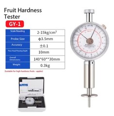 Fruit Hardness Tester: Digital, Portable Fruit Ripeness and Hardness Tester