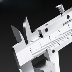 Small Metal Vernier Caliper 100mm Range with Depth Gauge for Measurement