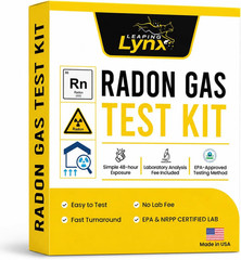 Epa-Approved Radon Test Kit for Home, Lab Analysis Included | Detects Radon Gas