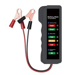 12V Car Battery Tester Alternator Tester Automotive,Battery Checker6550