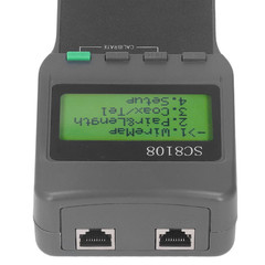 SC8108 For RJ45 Cable Tester with Breakpoint Detection and Length Measurement