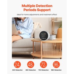 Radon Air Quality Meter Detector for Home 3.3Bq to 37kBq/m³ Battery Powered