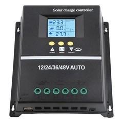 150A MPPT Solar Charge Controller 12V24V36V48V with Large LCD Display Screen