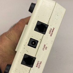 METROTEL MODEL MLT560 MODEM LINE TESTER W/CONDOR D12-10-1000 W/COVER 🎯