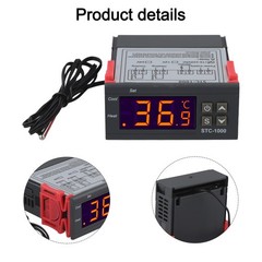 STC1000 Digital Temperature Controller for 100V 220V with for relay Output