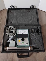 Vintage 1986 Kurz 544 Flow Calibrator with Accessories + Original Case READ DESC