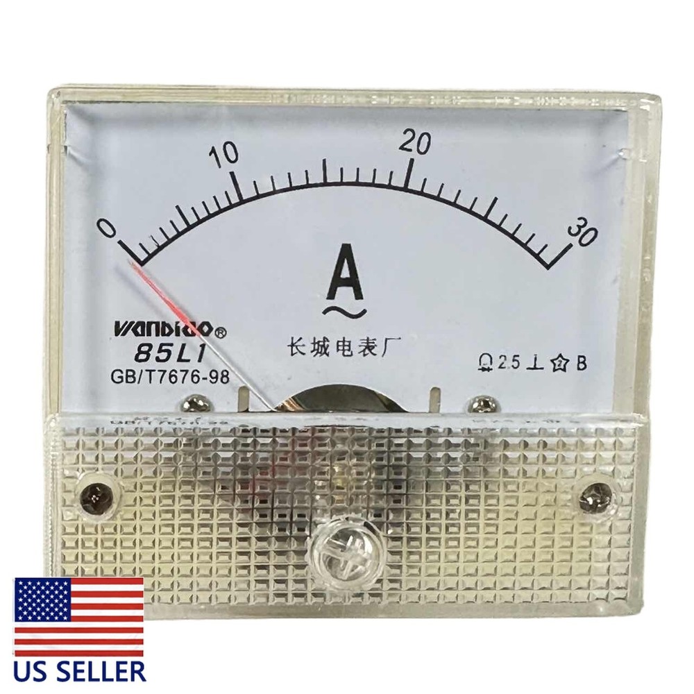 1PCS AC 0-30V Analog Panel Volt Voltage Meter Voltmeter Gauge