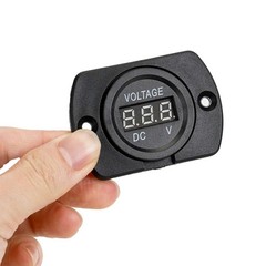 Digital Voltmeter LED Display DC 12V-24V Car Panel Voltage Gauge Meter