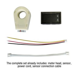 200A 0.2A Hall Current Voltmeter Dual Digital Led Display DC 5V-100V DC 0-300V ±