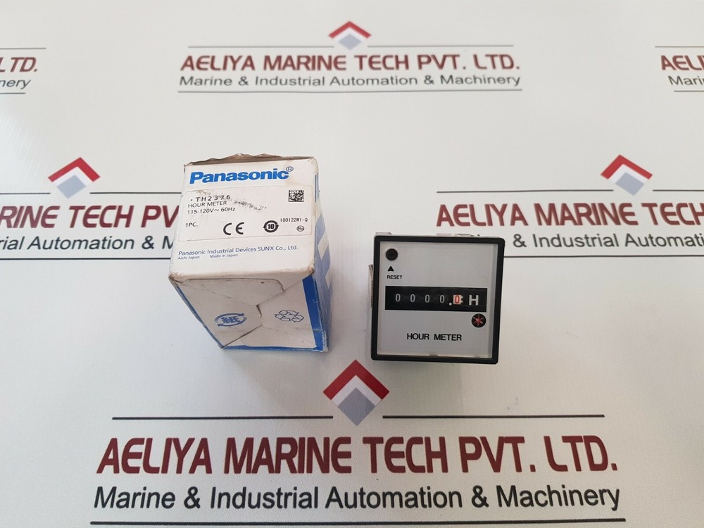 Matsushita TH2376 Hour Meter 115/120V 60 Hz 1.5W