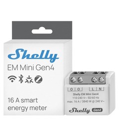 EM Mini Gen4, Wi-Fi Powered Smart Energy Meter up to 16A, Matter, Zigbee, …