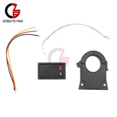DC 0-300V 50A/100/200/400A Digital Current Voltage Meter Hall Ammeter Voltmeter