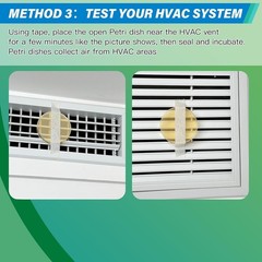 Mold Test Kit for Home – 12 Simple Detection Tests,Test HVAC System,Home Surf…