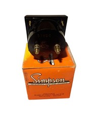 SIMPSON ELECTRIC AC AMPERES METER 0-50 RANGE Tested – Works