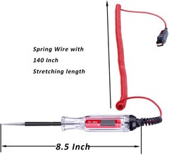 Large Size Heavy Duty 3-48V Digital LCD Circuit Tester with 140 Inch Extended…