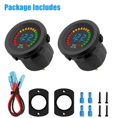 Waterproof CAR Battery Meter DC 12V Voltmeter LED Digital Display Voltage Gauge