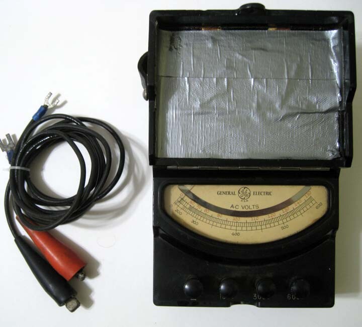 GE ® General Electric ® AP-9 Lineman’s AC Volts Meter + Test Leads