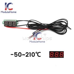 DC4-28V 0.28″ High Temperature Sensor Detector Digital Thermometer NTC Probe New