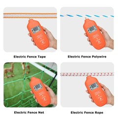 Fence Tester Fault Finder Digital Fence Voltage Tester Max 19.9kv, Fence Volt…