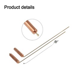 Treasure Detection Copper Rods 2 Pack for Easy Handling and Effective Use