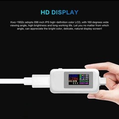 10 in 1 Type C USB Tester DC Digital Voltmeter Amperimetro Current Voltage Meter