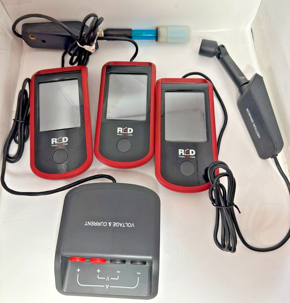 Altay Scientific RED Data Collectors Motion Sensor, pH Meter, Voltage & Current