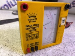 Sterling Megmet D-1000 Insulation Continuity Tester 500V-1000V