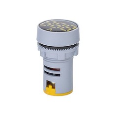 AC50-500V Voltmeter 22mm Volts Gauge Indicator Voltage Indicator Signal Monitor