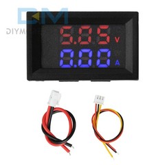 DC4-30V 10A 0.28″ LED Digital Voltmeter Ammeter Power Meter Range DC0~100V 0-10A