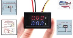 Compact Eiechip LED Voltmeter Ammeter 100V 10A – Accurate, Safe Monitoring Tool
