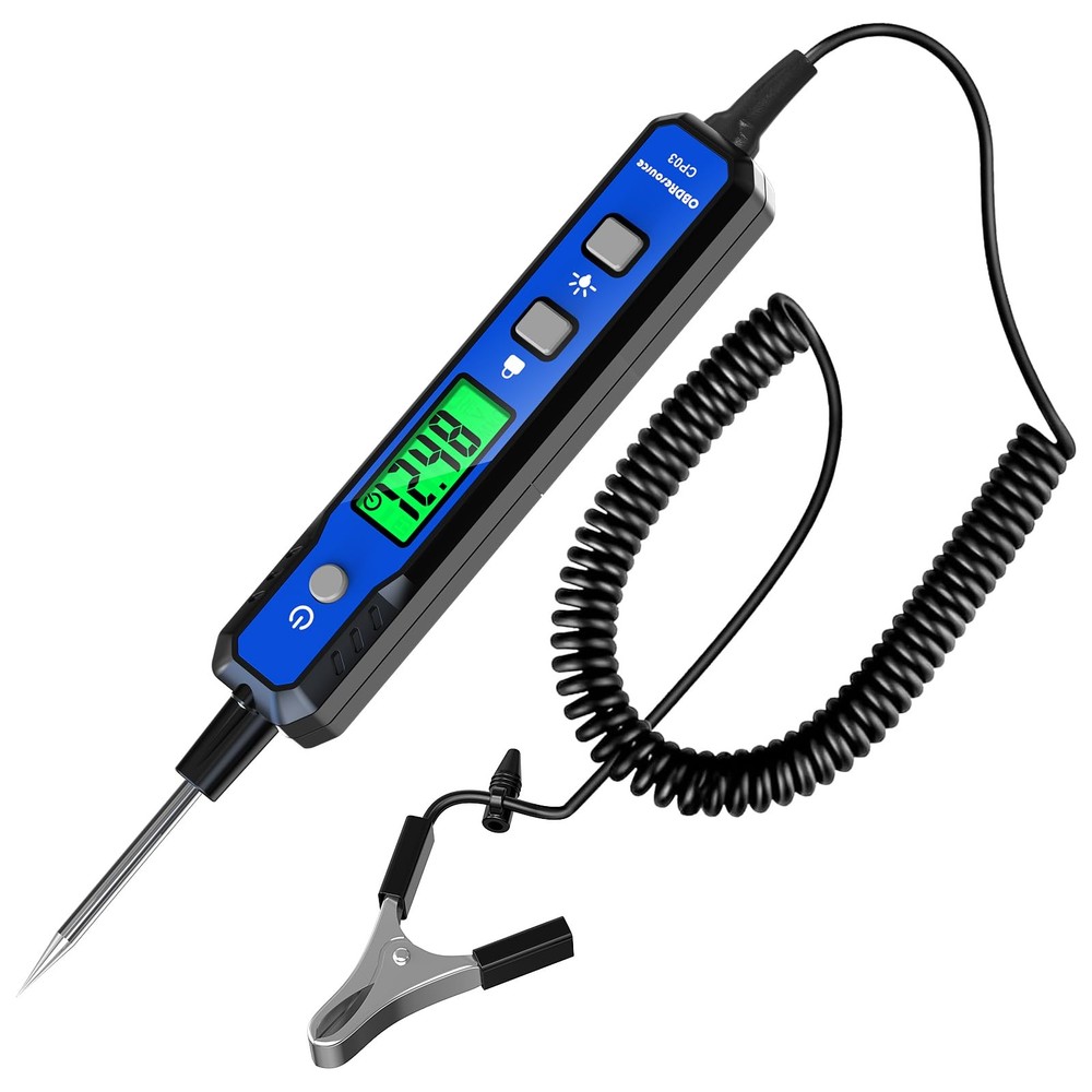 Smart Automotive Test Light 0.8V-100V Circuit Tester with Buzzer & Flashlight…