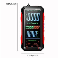 Digital Multimeter With USB C Rechargeable True For RMS Voltage Current