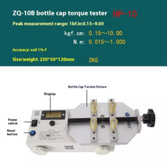 HP-20 Digital Bottle Cap Torque Meter Tester 20kg/0.015-2 N.M Torsion Measuring