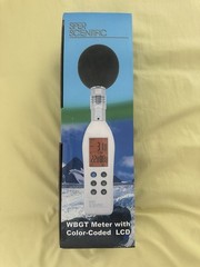 Sper Scientific WBGT Meter with Color-Coded LCD Display