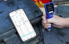 Ultrasonic Hardness Tester with Force 20N Resolution 1HV 0.1HRC USB(Type-C) Port
