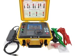 HV Insulation Resistance Tester with Resistance Range 0.5MΩ～5TΩ Voltage 10kV