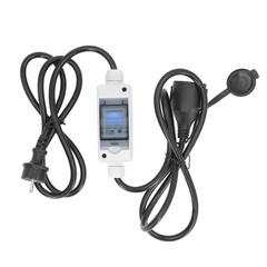 Mobile Digital Electricity Meter IP65 LCD Display Usage Monitor AC250V 16A