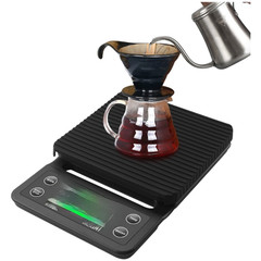 Portable Coffee Scale with 99-Minute Timer 3kg Capacity 0.1g Resolution