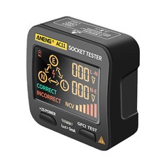 US/EU Check Voltage Detector Digital Display Socket Tester Plug Polarity Phase