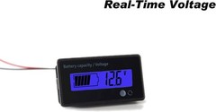 Digital Battery Tester for Lead-Acid & Lithium-Ion with Backlit Display