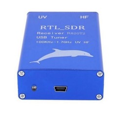 High Sensitivity RTL2832U R820T2 Receiver 100KHz To 1.7GHz Aluminum Body