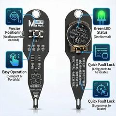 M093 Inductance Tester Motherboard Coil Tester Inductor Detector Repair Tool SP