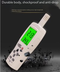 Thermometer and Hygrometer, Portable Air Temperature and Humidity Detector