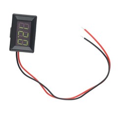 LED Digital Voltage Gauge for DC4 5V 30V Measurement Red Blue Green Display