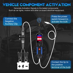 V200 Automotive Circuit Tester, Electrical Power Circuit Probe Tester Kit, 12…