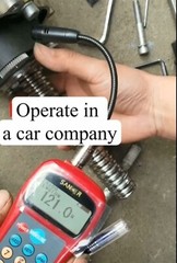 Sonic Belt Tension Tester Meter Tensiometer 10 to 5000Hz Storage Data 500 Sets