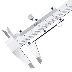 Mini 100mm Vernier Caliper Metal Small Caliper for Accurate Depth and Diameter
