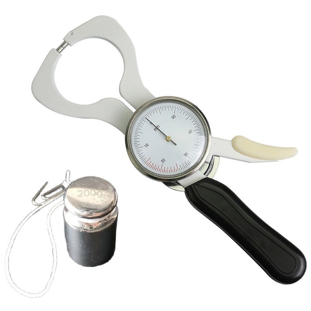 Accurate Skinfold Body Fat Caliper Tool for Health and Fitness Tracking